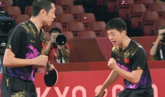 三场全胜!中国乒乓球男团蝉联奥运冠军